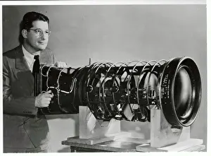 Charles Lee with 60-Inch Telephoto Lens