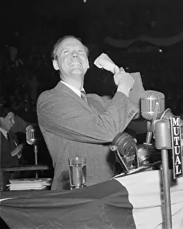 Charles Lindbergh at America First Rally