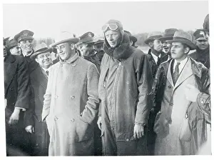 Louis Prints: Charles Lindbergh Arriving in St. Louis