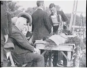 Louis Prints: Charles Lindbergh Resigning His Commission