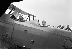 Charles Lindbergh and His Wife