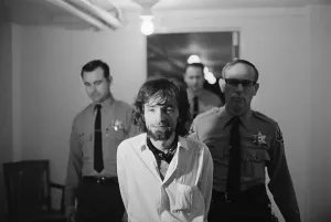 Escorting Prints: Charles Manson Being Escorted by Police