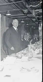 Charles M Prints: Charles Schwab Making Speech