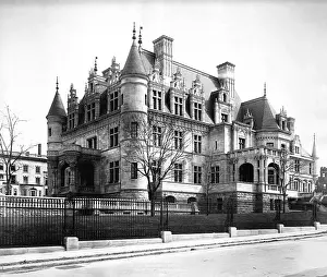 Mansion Prints: Charles Schwab Mansion in New York