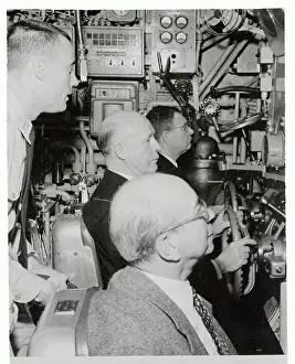 Charles Thomas with JL Holloway and Lewis Strauss