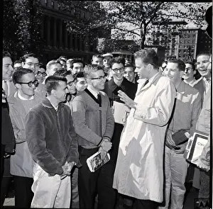 Scandal Prints: Charles Van Doren Chats With Students