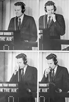 Television Still Prints: Charles Van Doren in the Isolation Booth