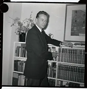 Charles Van Doren Standing in Office