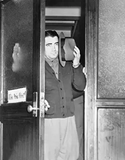 Brooklyn Prints: Charles Workman Standing in Doorway