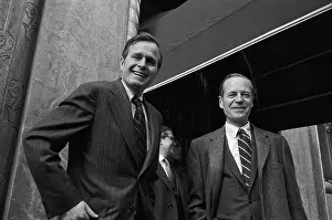 Charles Yost with George Bush