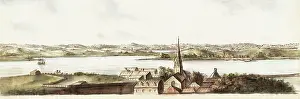 Charlestown Prints: Charlestown Promontory after Bunker Hill
