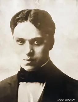Prints of Early Portrait of Charlie Chaplin Master of Mime, Icon of Cinema: Chaplin in Prints: Charlie Chaplin
