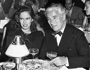 Oona Oneill Prints: Charlie Chaplin and His Bride