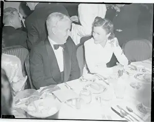 Charlie Chaplin and Carman Figueroa
