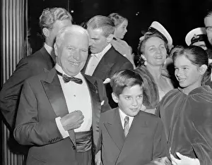 Michael Chaplin Prints: Charlie Chaplin with Children