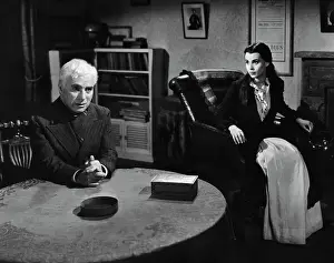Charlie Chaplin and Claire Bloom
