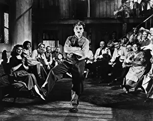 Charlie Chaplin Dancing in The Great Dictator