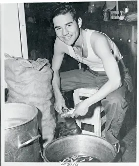 Charlie Chaplin Jr. in Army