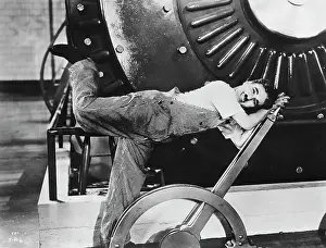 Charlie Chaplin in Modern Times