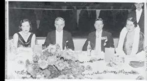Duchess Prints: Charlie Chaplin Sitting Next to the Prince of Wales