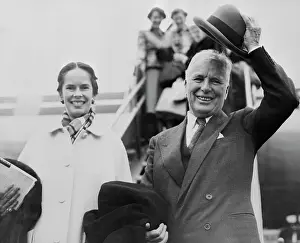 Charlie Chaplin Tipping His Hat