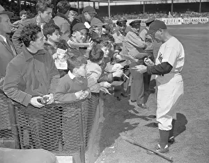 Charlie Dressen Signing Autographs