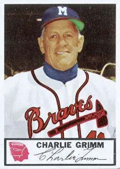 Arc0015952 Prints: Charlie Grimm Baseball Card