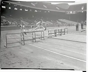 Charlie Moore Winning Hurdles Race