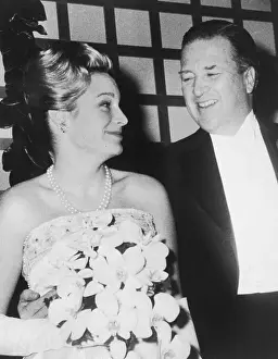 Debutante Prints: Charlotte Ford with Her Father Henry Ford II
