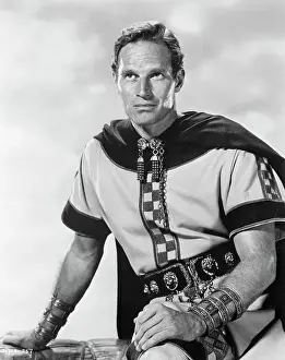 Full Face Prints: Charlton Heston in Costume For Ben Hur
