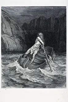 Senior Men Prints: Charon the Ferryman of Hell