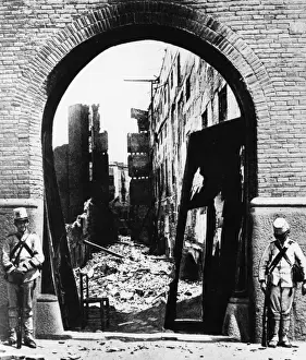 Occupations Europe Prints: Charred Ruins