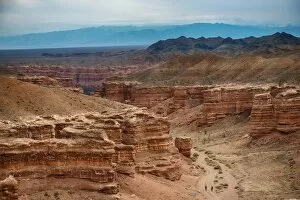 Images Dated 13th August 2013: Charyn Canyon near Almaty