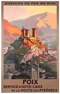 Gado Posters Prints: Chateau De Foix Poster