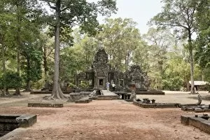 Images Dated 5th April 2015: Chau Say Tevoda temple, Angkor, Cambogia