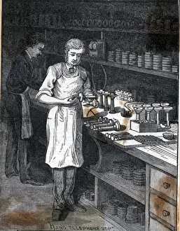 Receiving Prints: Checking Telephone Receivers