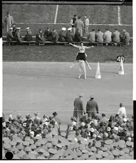 Cheerleaders Cheering for the Fans