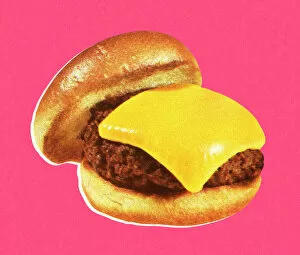 Images Dated 10th April 2013: Cheeseburger