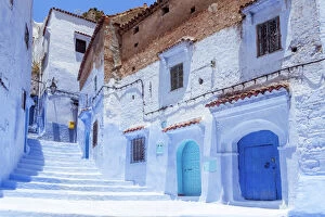 Steps And Staircases Gallery: Chefchaouen, Morocco