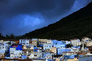 Images Dated 7th February 2012: Chefchaouen and Rif mountains