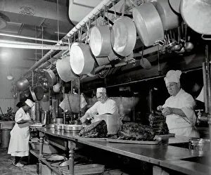 Chefs Preparing Food to be Served