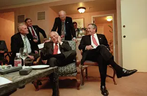 Cheney Watches Election Returns