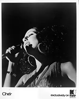 Cher Performing