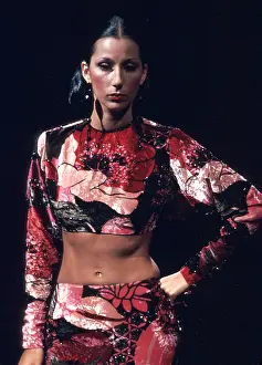 Cher Performing