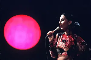 Cher Performing