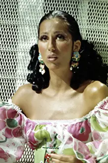Cher Performing