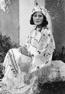 Cherokee Indian Woman of Oklahoma