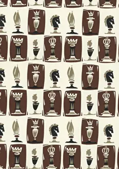 Patter Prints: Chess Pattern