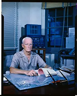 Chester William Nimitz in Uniformed Photograph