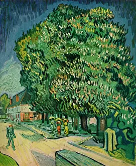 Echoes of Genius: Timeless Reproductions of a Master’s Vision: Chestnut Trees in Blossom, 1890